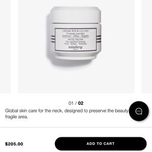 Sisley Paris Neck Cream - The Enriched Formula